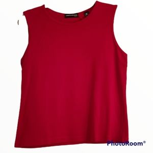 Valerie Stevens Woman's Sleeveless Cotton Top Size M